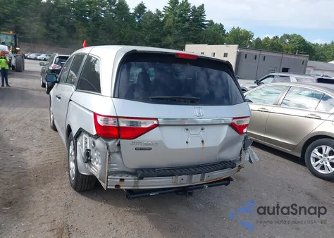 2012 Honda Odyssey Lx из США, поврежденный, VIN 5FNRL5H24CB121329